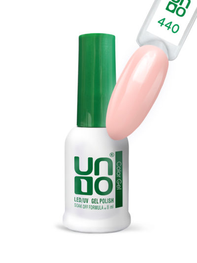 UNO, Гель-лак 440 Розовый бутон - Rosebud, 8 мл
