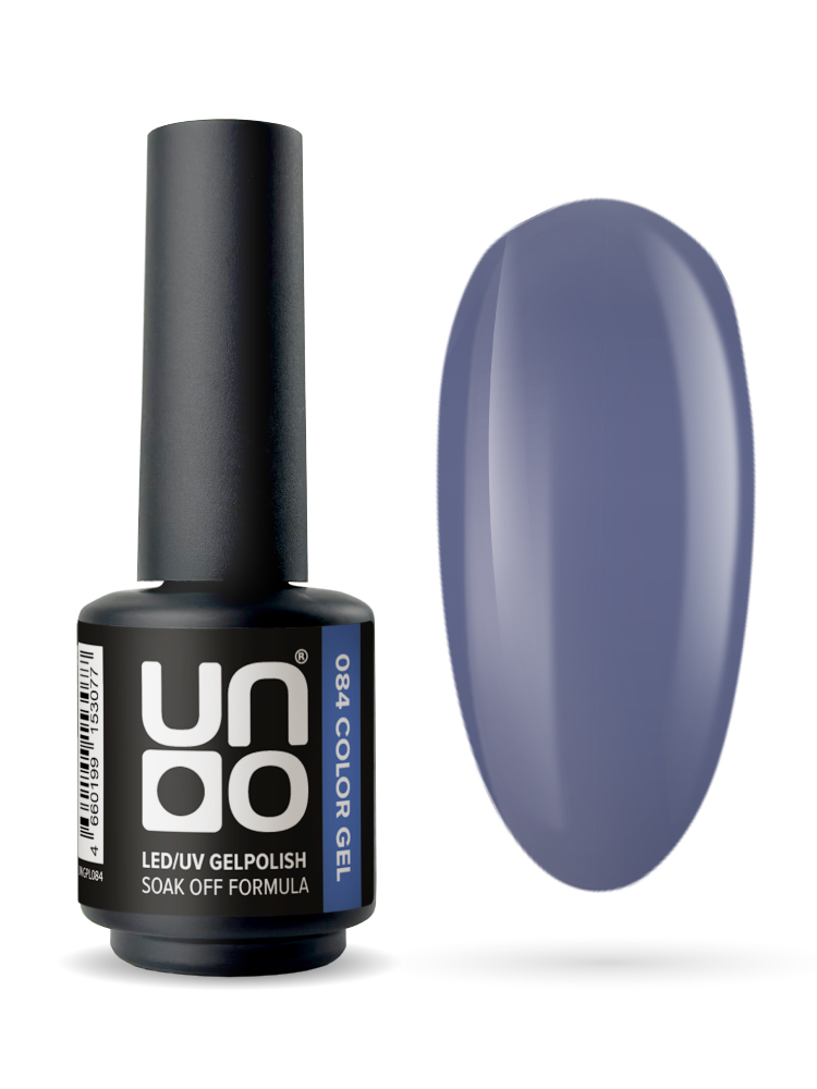 UNO, Гель-лак 084 Ежевичный - Blackberry, 8 г