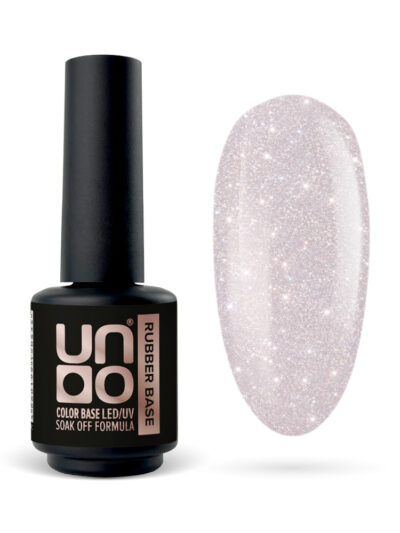 UNO, Гель-лак базовый Rubber Color Base Gel, 8 г Lily