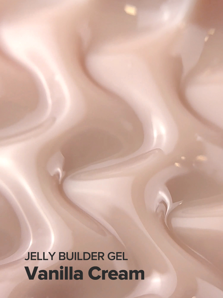 UNO, Моделирующий цветной гель-желе Jelly Gel Vanilla Cream, 15 г
