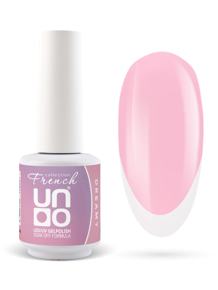 UNO, FRENCH, Гель-лак Dreamy - Мечтательный , 8 г