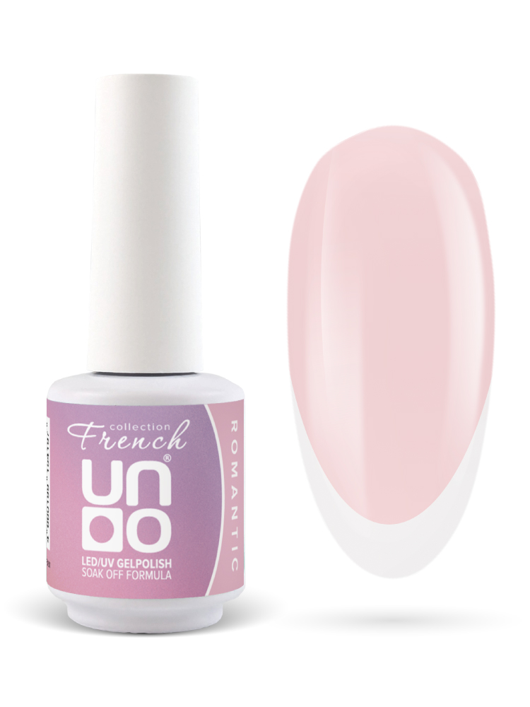UNO, FRENCH, Гель-лак Romantic - Романтика, 8 г